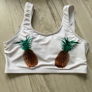 Zaful swim top. Size M.